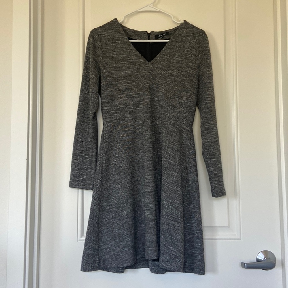 Madewell Mini Long Sleeve Sweater Dress